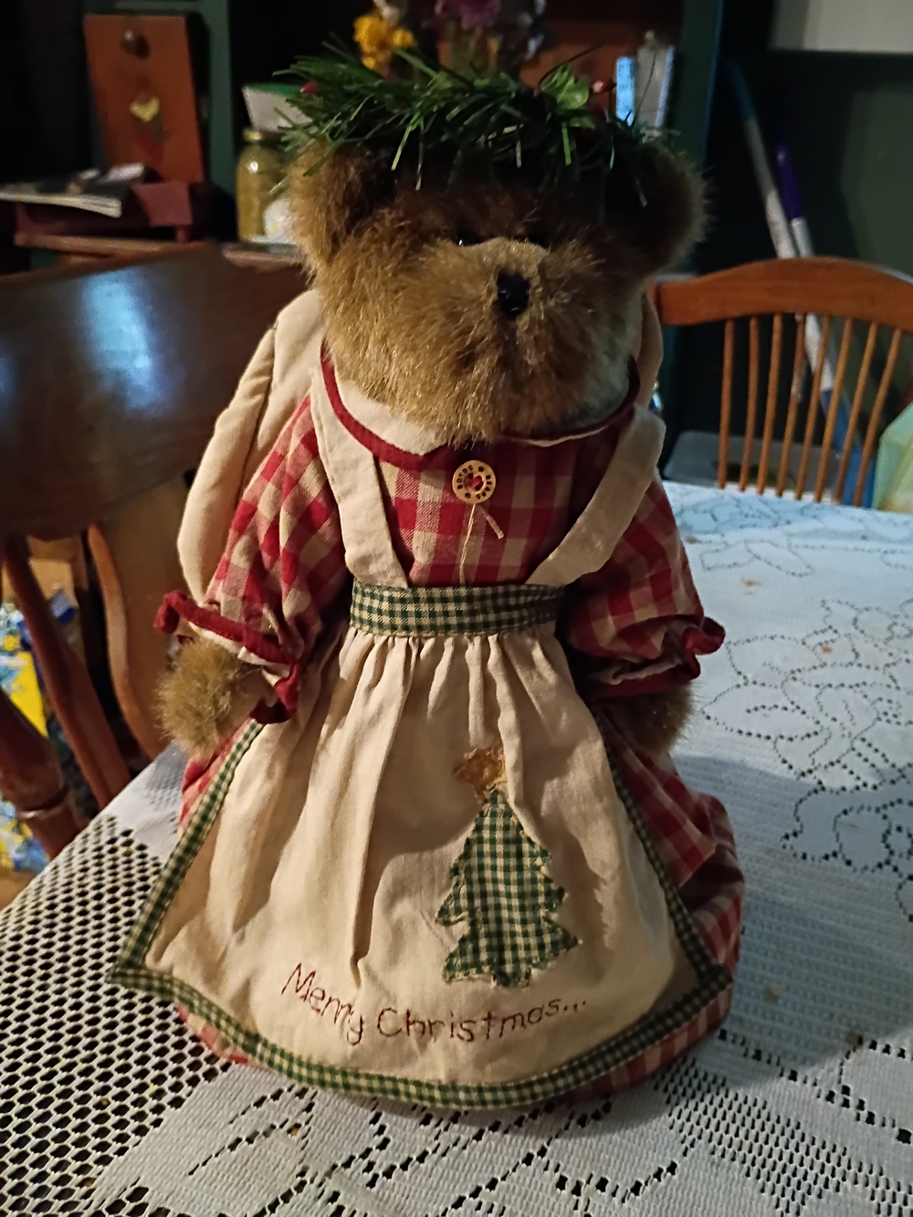Boyds Bears Christmas Bear Tree Topper